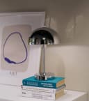 mokebo Tischleuchte Der Leuchtturm, Warmweiß, kabellos, aufladbar, dimmbare LED-Lampe Bild 1