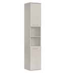 mokebo Hochschrank Der Kapitän Beige Grau mit 5 Böden Bild 2