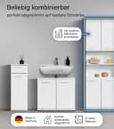 mokebo Hochschrank Der Kapitän Beige-Grau Bild 3