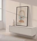 mokebo Sideboard Das Schwebende TV-Board Greige Bild 1