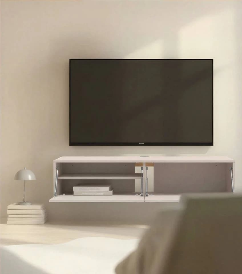 mokebo Sideboard Das Schwebende TV-Board Greige - Bild 4
