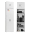 mokebo Mehrzweckschrank Aktenschrank Weiß Bild 2