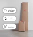mokebo Mehrzweckschrank Aktenschrank Weiß Bild 5