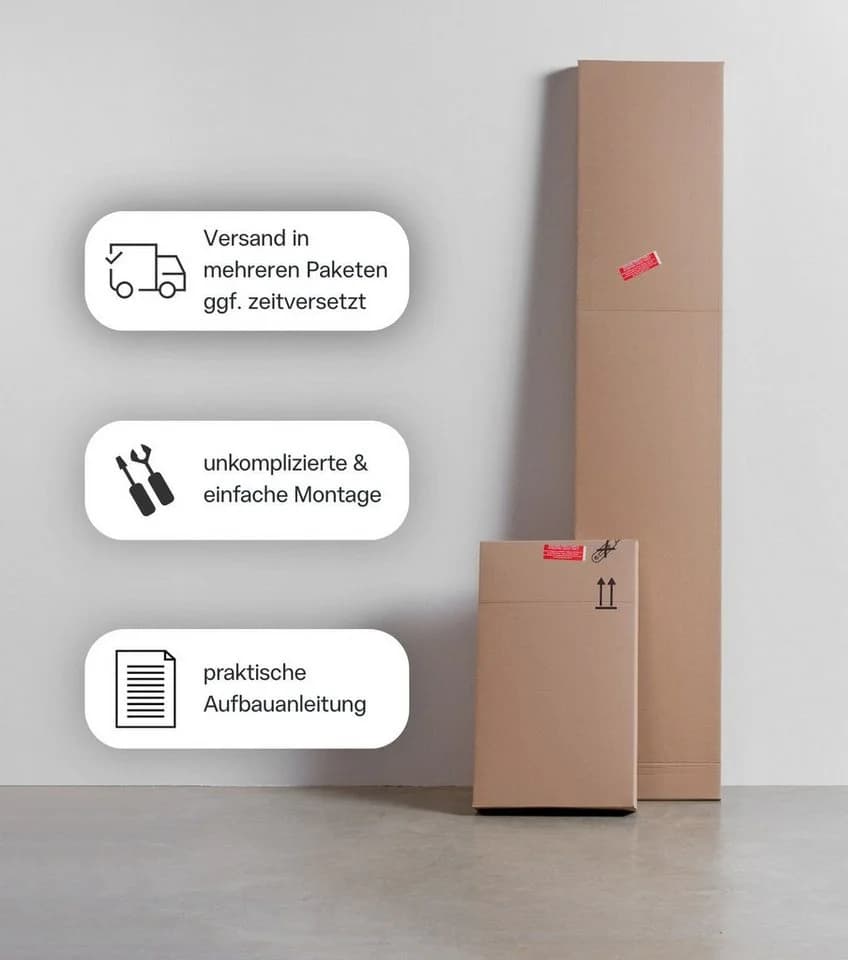 mokebo Mehrzweckschrank Aktenschrank Weiß - Bild 5