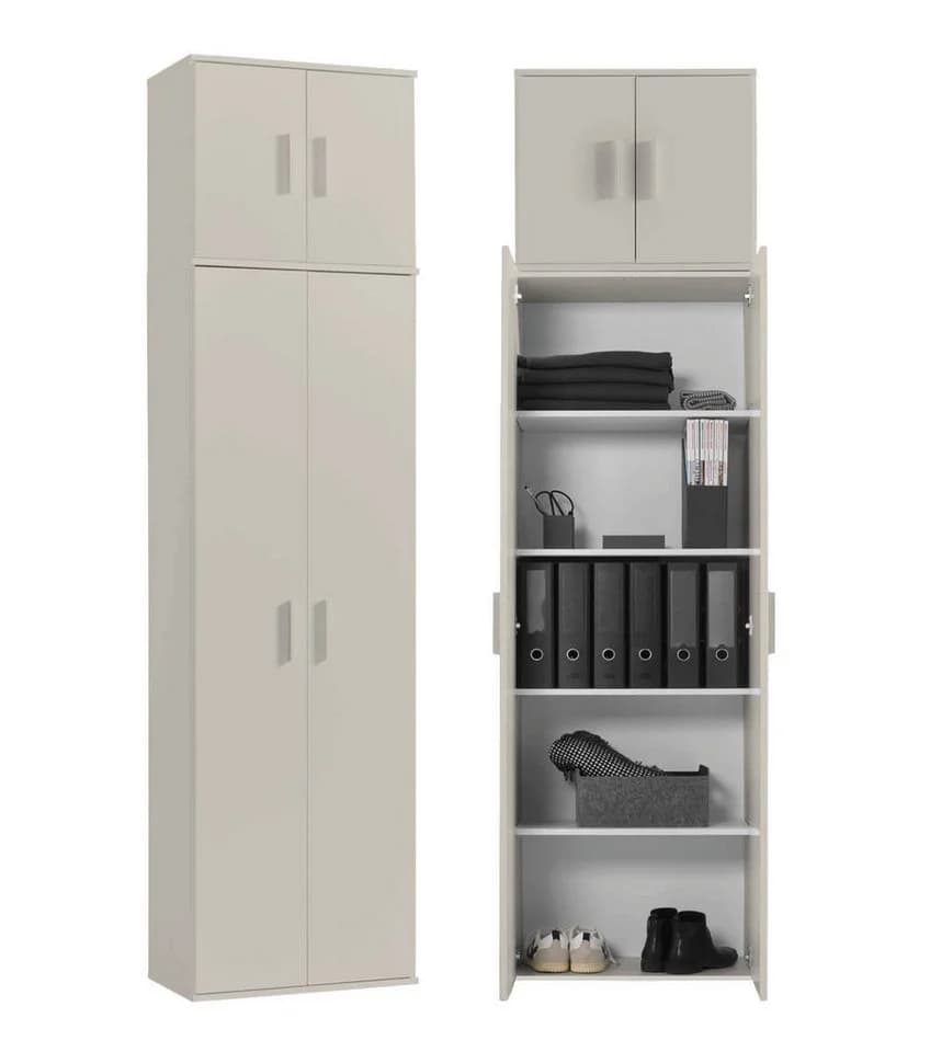 mokebo Mehrzweckschrank Greige 5 Böden - Bild 2
