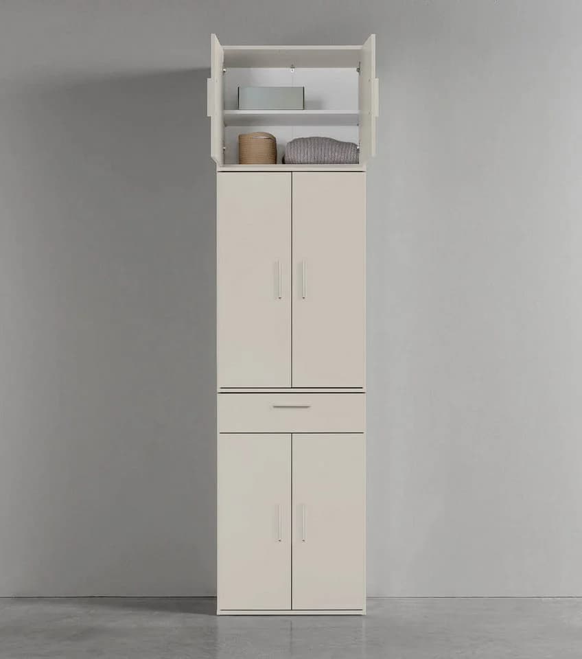 mokebo Mehrzweckschrank Extralange Beige Aktenschrank - Bild 3