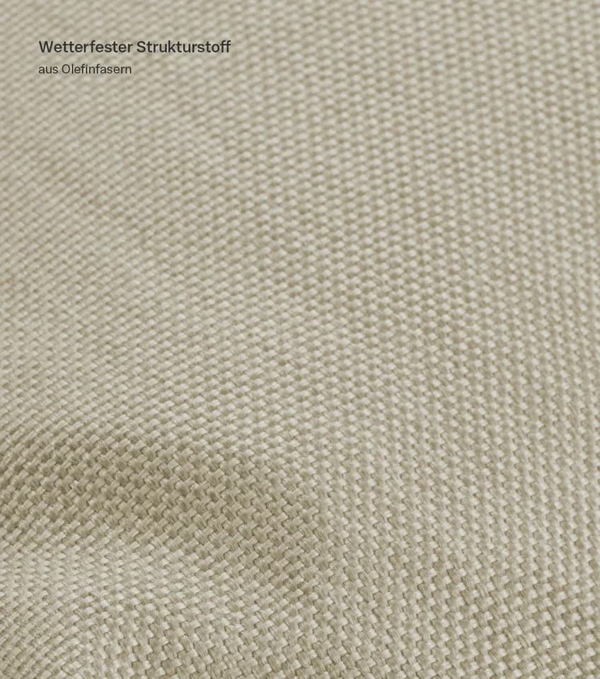 mokebo Sitzsack Sunnyboy mit Hocker Outdoor Beanbag Sand - Bild 5