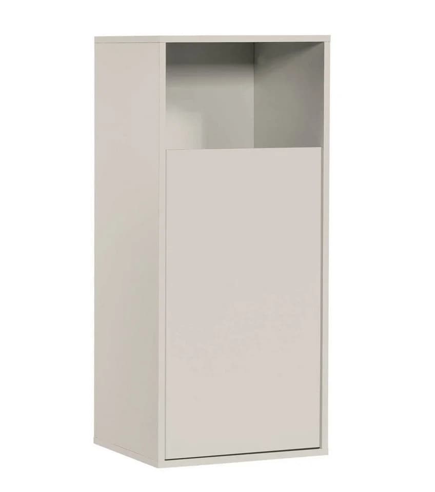 mokebo Wäscheschrank Der Wäschehüter 1-türig Beige Grau - Bild 2