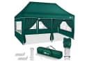 tillvex Pavillon 3x6m wasserdicht Grün mit UV-Schutz Bild 2