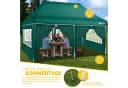tillvex Pavillon 3x6m wasserdicht Grün mit UV-Schutz Bild 3