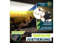 tillvex Klemmmarkise Beige mit LED-Lichterkette & Handkurbel Bild 5