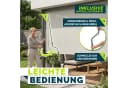 tillvex Senkrechtmarkise Beige Aluminium Sichtschutz mit Handkurbel Bild 5