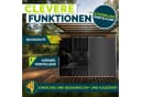 tillvex Seitenmarkise ausziehbar Anthrazit Sichtschutz Balkon Bild 1