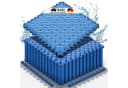 tillvex Pool Bodenschutzmatte Blau EVA-Schaum Bild 2