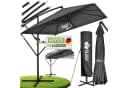 tillvex Sonnenschirm eckig Aluminium 235x235 cm Anthrazit Bild 2