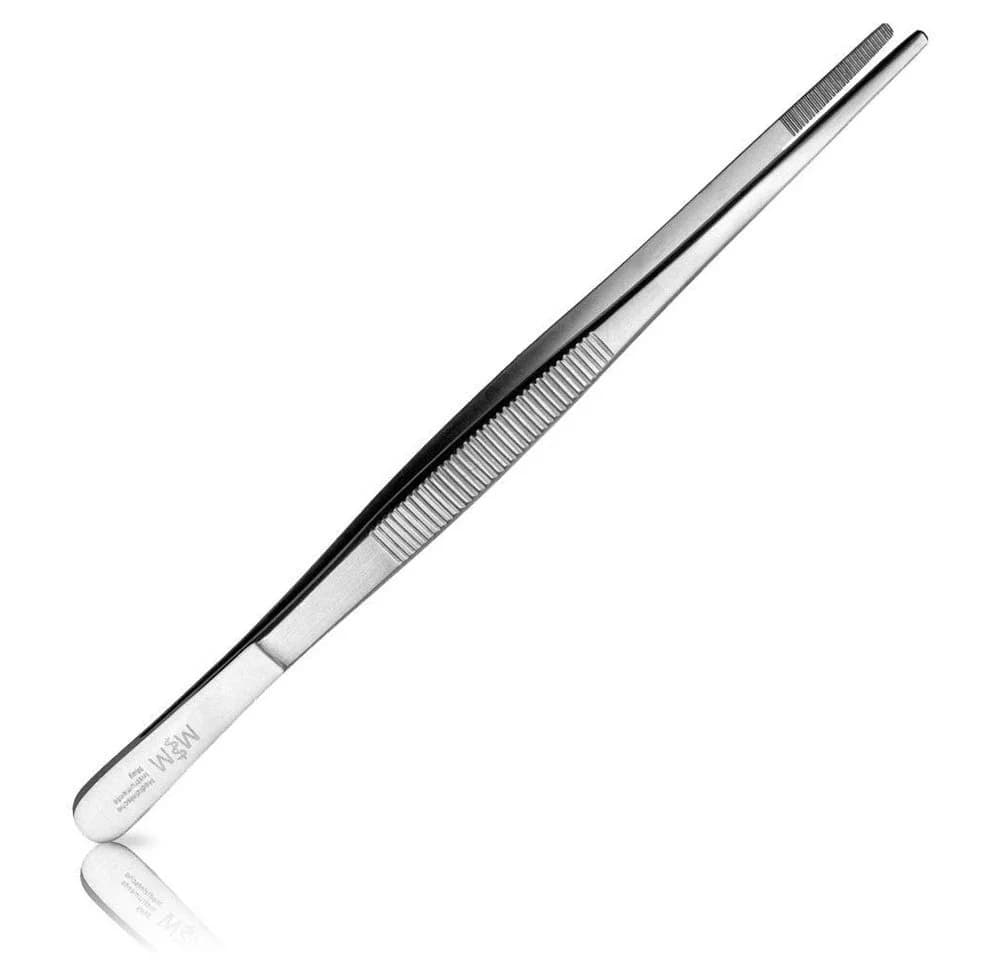 May Kochpinzette Edelstahl 30 cm Vielseitige Grill- & Küchenpinzette - Bild 2
