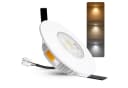 linovum LED Einbauspot CERBUS Weiß IP65 einstellbare Lichtfarben Bild 2