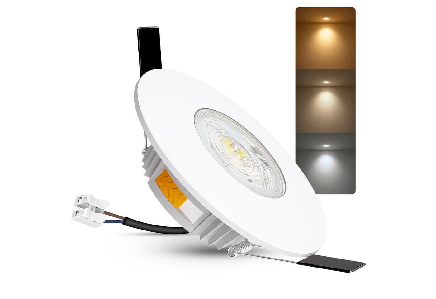 linovum LED Einbauspot CERBUS Weiß IP65 einstellbare Lichtfarben - Bild 2