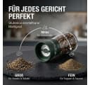 FIXLINE Gewürzmühlen Set Black Forest Edition Edelstahl Keramik Bild 1