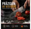 FIXLINE Santokumesser 18cm Black Forest Edition Edelstahl Holzgriff Bild 1