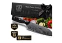 FIXLINE Santokumesser 18cm Black Forest Edition Edelstahl Holzgriff Bild 2