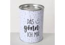 ReWu Spardose aus Blech mit abnehmbarem Deckel und Schriftzug Bild 1
