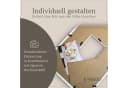 ReWu Bilderrahmen zum Basteln Gästebuch Holzrahmen Bild 5