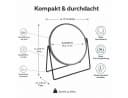 ReWu Kosmetikspiegel mit 3-fach Vergrößerung Bild 5