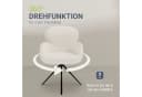 Juskys Esszimmerstuhl Albano 6er Set 360° drehbar Creme Bild 4
