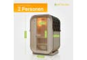 Artsauna Fasssauna Nolvik S Cube Design für 1-2 Personen Bild 5