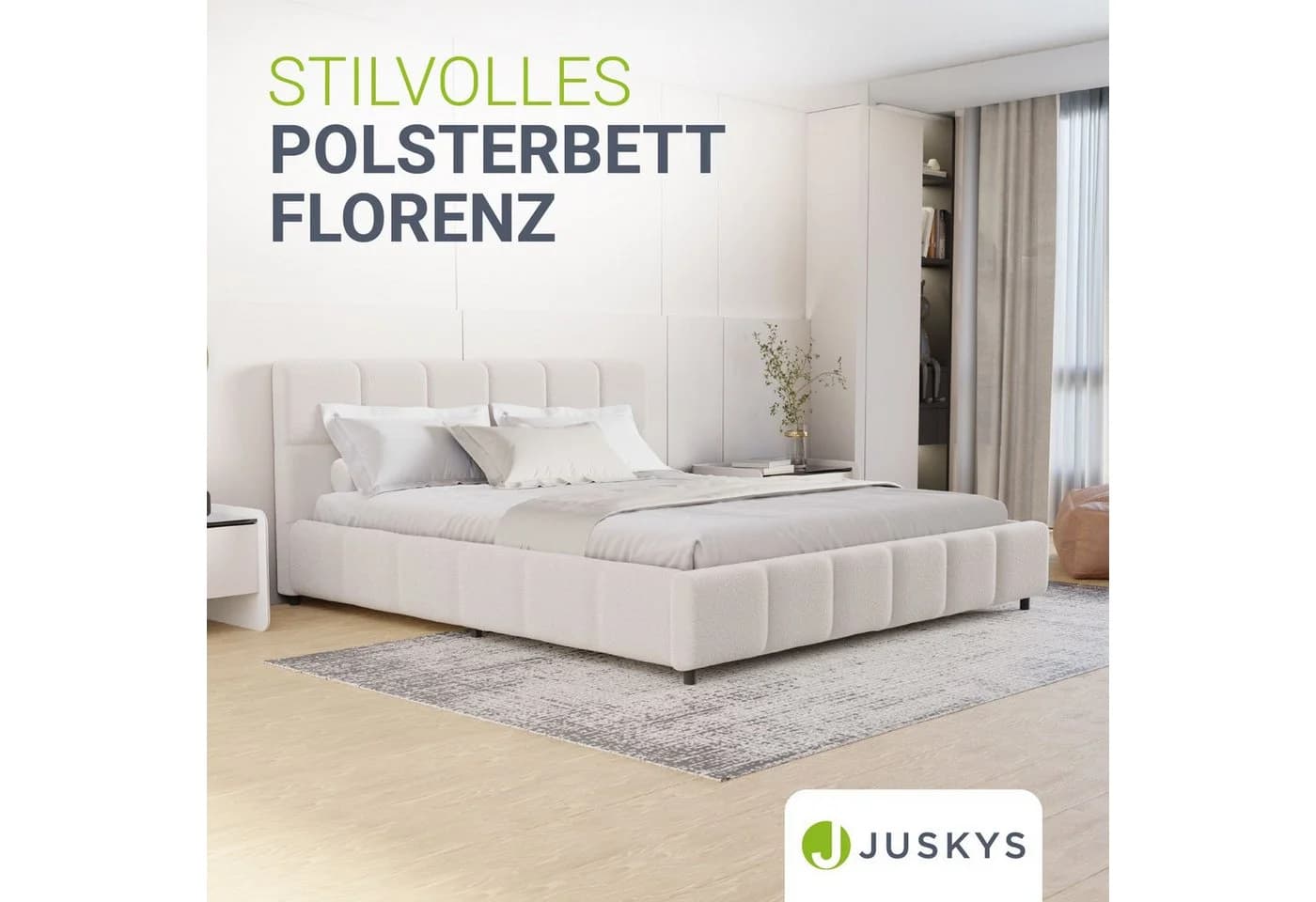 Polsterbett im modernen Bubble Design - Bild 2