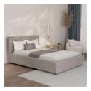 Juskys Polsterbett Salerno Cord Design 140x200 cm Bild 1