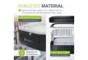 Juskys Whirlpool SpaLuxe mit LED 130 Sprudeldüsen 2400W Heizung 910L Bild 4