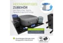 Juskys Whirlpool SpaLuxe LED 130 Sprudeldüsen 2400W Heizung 910L Bild 4