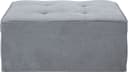ATLANTIC HOME COLLECTION Schlafsofa Finn Grau mit Verstellbarer Lehne Bild 4