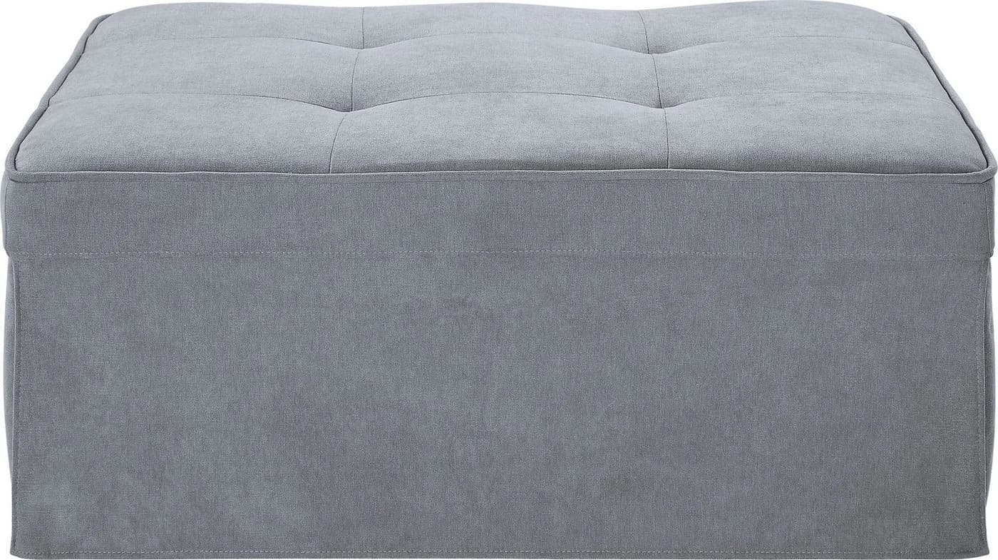 ATLANTIC HOME COLLECTION Schlafsofa Finn Grau mit Verstellbarer Lehne - Bild 4