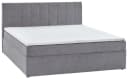 ATLANTIC HOME COLLECTION Boxbett Alva Grau mit Matratze und Topper Bild 1