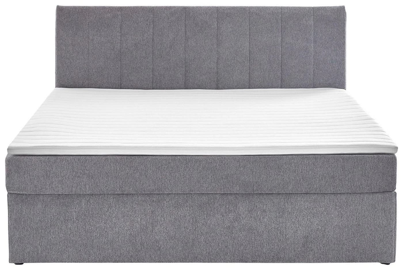 ATLANTIC HOME COLLECTION Boxbett Alva Grau mit Matratze und Topper - Bild 3