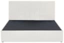 ATLANTIC HOME COLLECTION Boxbett Alva Weiß Stoff Chenille-Optik Bild 3
