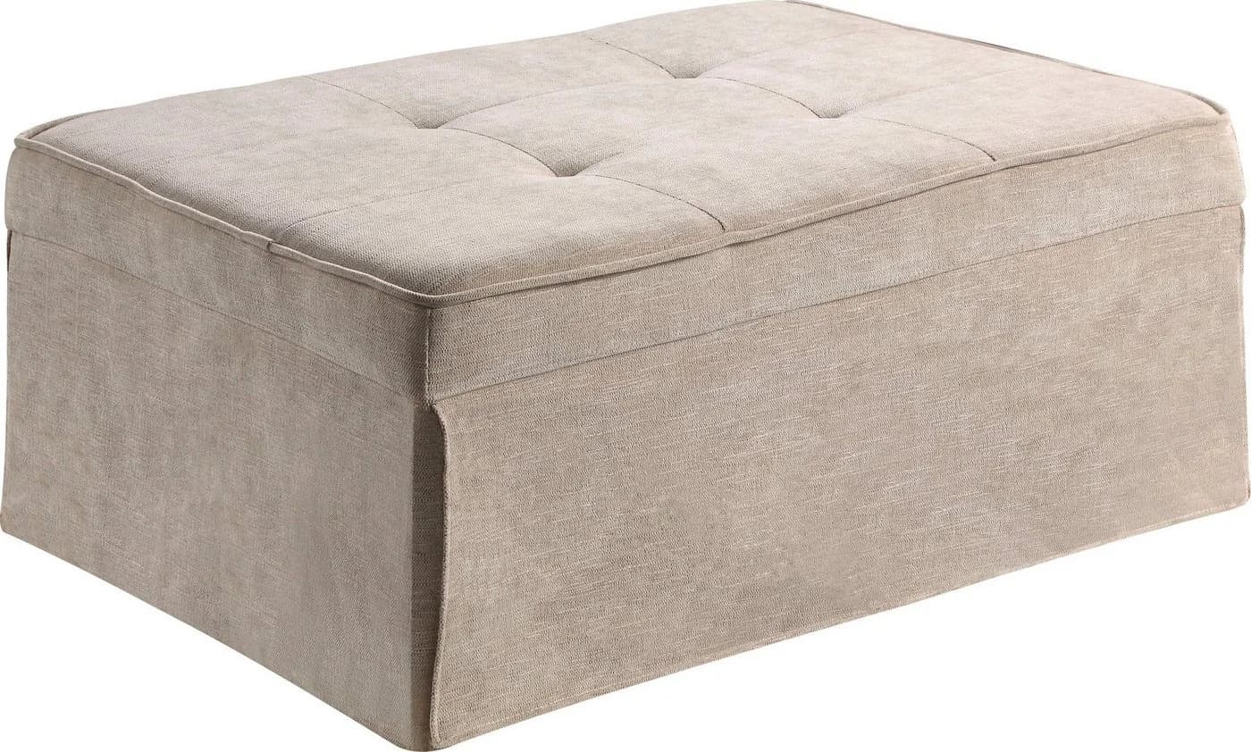 ATLANTIC HOME COLLECTION Schlafsofa Finn Beige Wandelbar mit Kissen - Bild 3