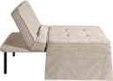 ATLANTIC HOME COLLECTION Schlafsofa Finn Beige Wandelbar mit Kissen Bild 4
