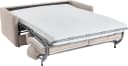 ATLANTIC HOME COLLECTION Schlafsofa Limone Beige mit Komfortschaummatratze Bild 5