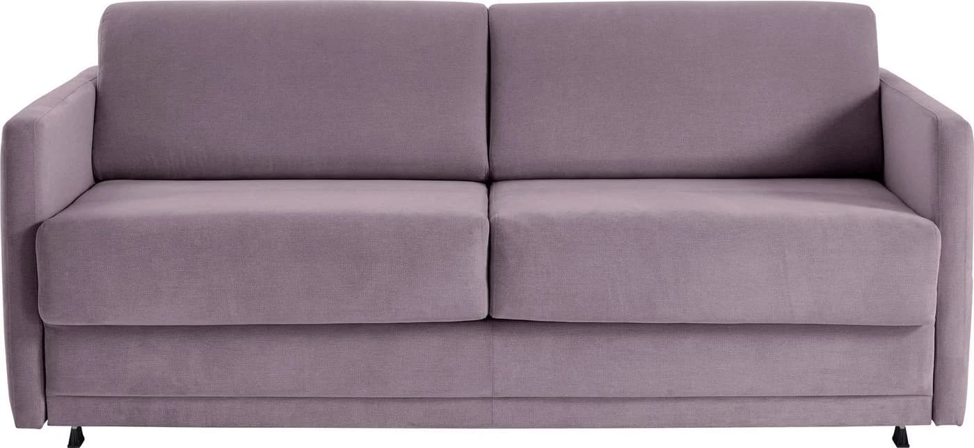 ATLANTIC HOME COLLECTION Schlafsofa Limone Lila mit Komfortschaummatratze - Bild 3