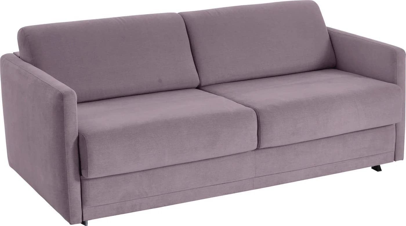 ATLANTIC HOME COLLECTION Schlafsofa Limone Lila mit Komfortschaummatratze - Bild 4