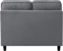 ATLANTIC HOME COLLECTION Schlafsofa Freddy Grau mit Gästebett-Funktion Bild 5