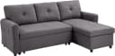 ATLANTIC HOME COLLECTION Schlafsofa Gustavo L-Form Dunkelgrau mit Bettkasten Bild 5