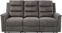 ATLANTIC HOME COLLECTION 3-Sitzer Sofa Cliff mit Relaxfunktion Grau Bild 3
