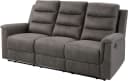 ATLANTIC HOME COLLECTION 3-Sitzer Sofa Cliff mit Relaxfunktion Grau Bild 4