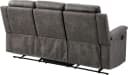 ATLANTIC HOME COLLECTION 3-Sitzer Sofa Cliff mit Relaxfunktion Grau Bild 5