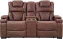 ATLANTIC home collection 2-Sitzer Sofa Faris Braun Relaxfunktion Bild 2
